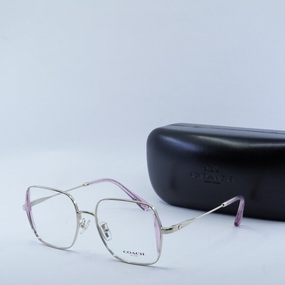 FINAL PRICE NEW COACH HC5165D 9005 SHINY LIGHT GOLD EYEGLASSES